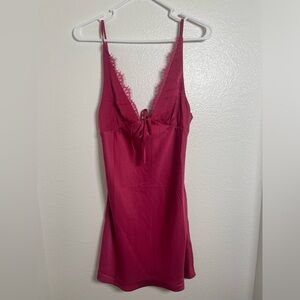 White Fox Boutique Pink Mini Dress